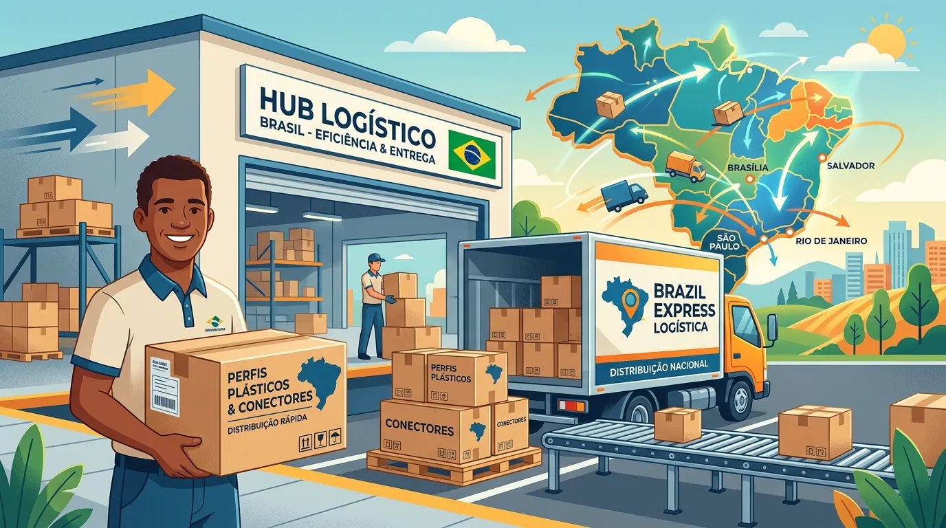 Logística eficiente após injeção de peças plásticas de qualidade