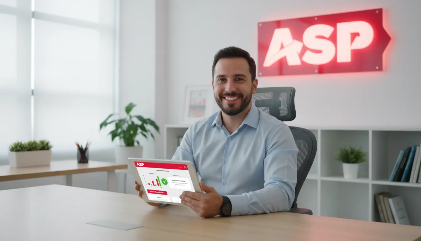 Gestão financeira simplificada após a nota fiscal consumidor reforma tributária, com suporte e tecnologia ASP Softwares.