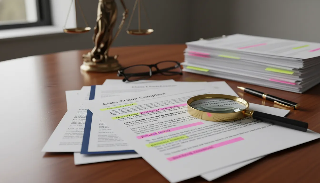 Documentos legais detalhados sobre ação contra plano de saúde com advogado em Bauru focado no caso.