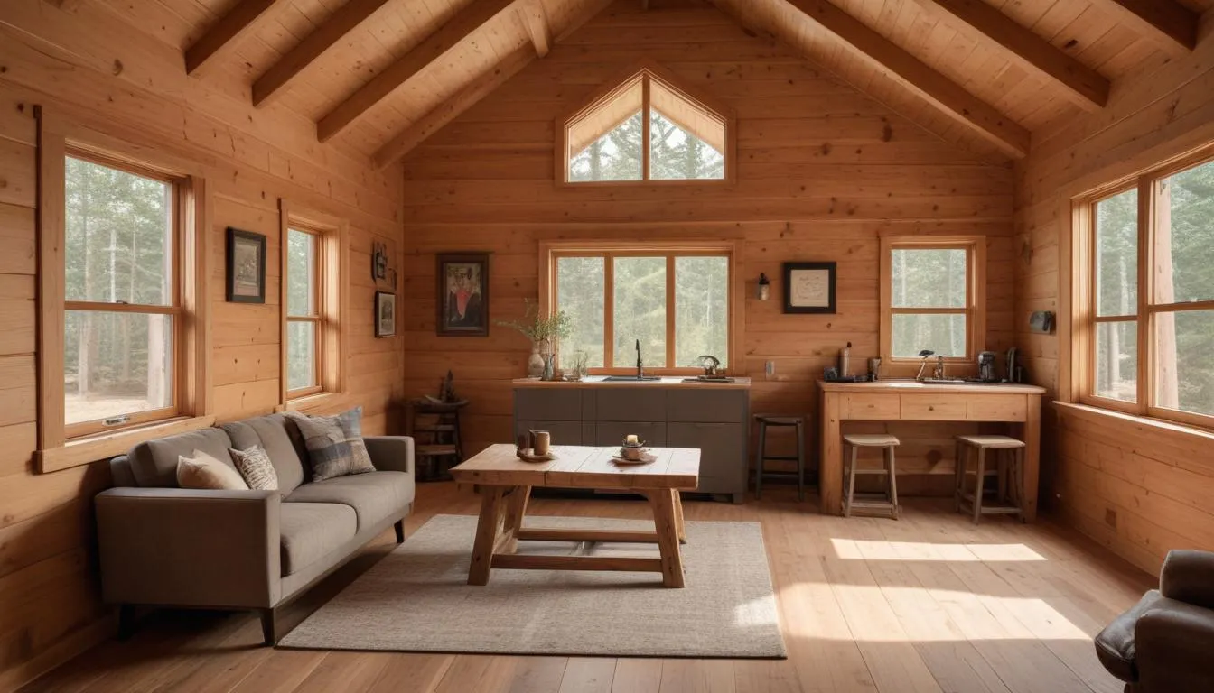 Ilustração da seção: Vantagens de Escolher Chalés Pequenos