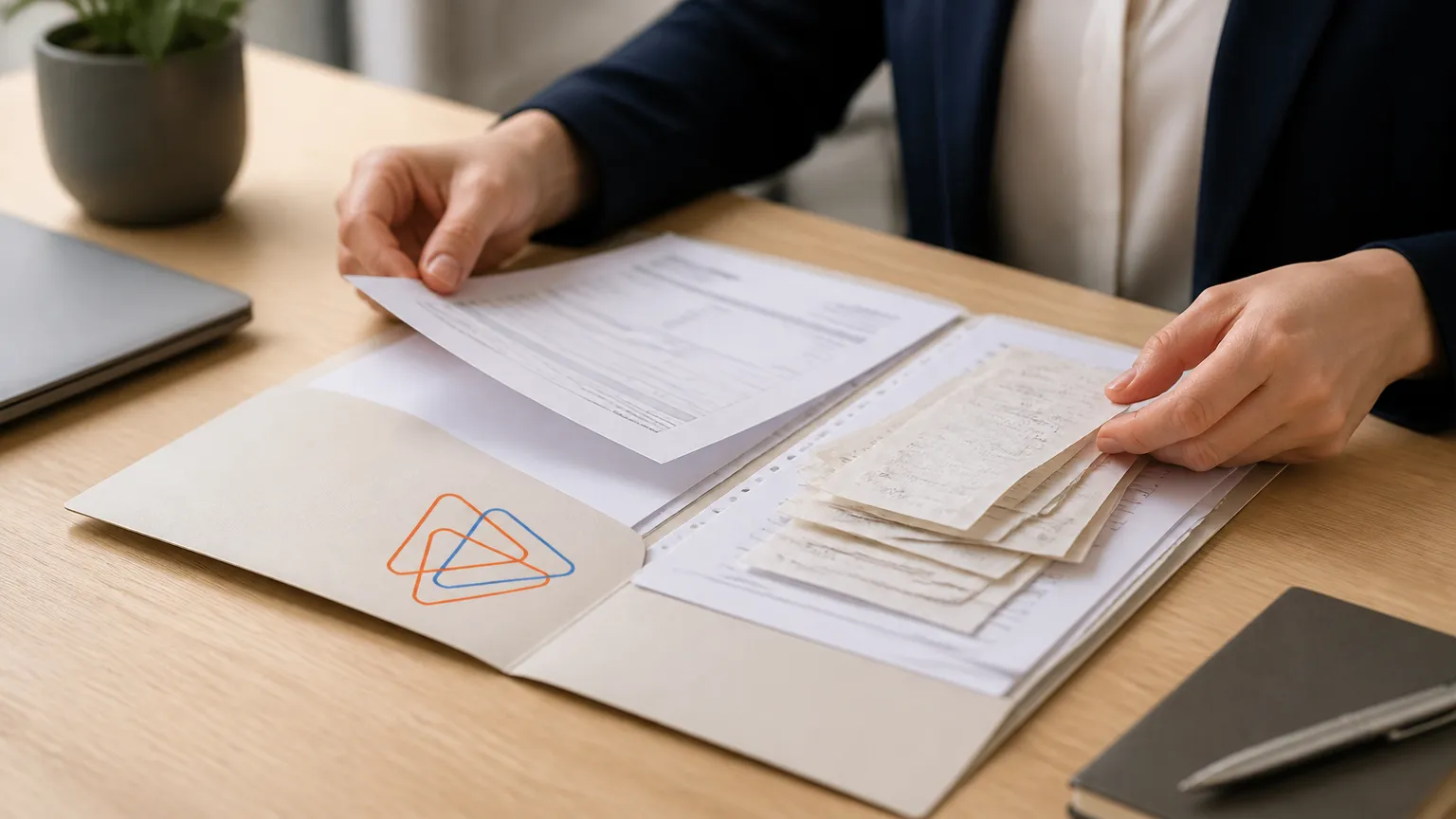 Conferência de documentos e verbas rescisórias contratuais do trabalhador.