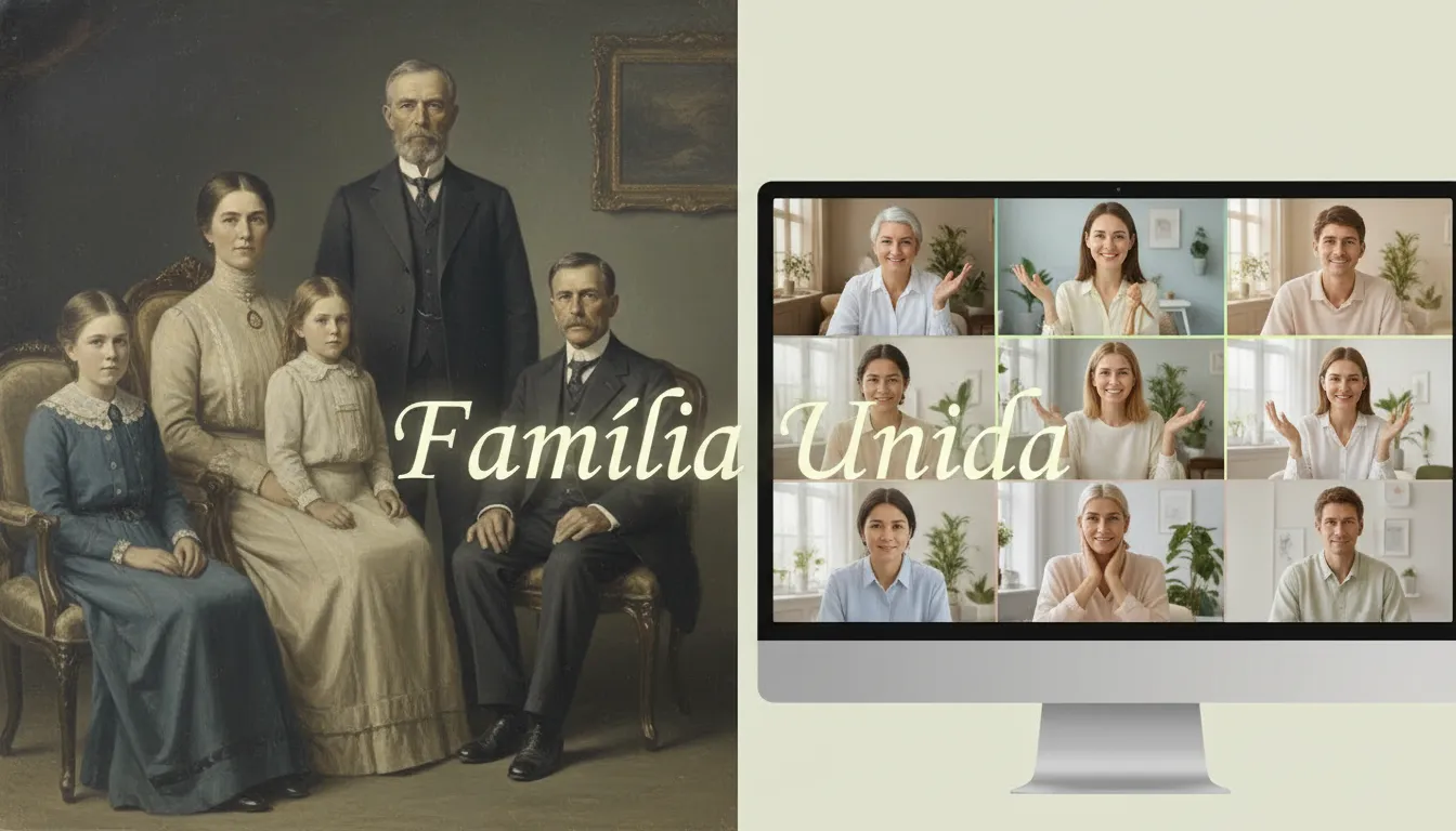 Imagem conceitual mostrando a transformação e cura proporcionadas pela constelação familiar online. Unolife: Resolvendo conflitos e traumas familiares online.