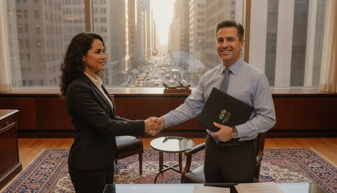 Casal brasileiro e contador americano celebram sucesso com s corp election para llc, parceria Prezzo Consulting.