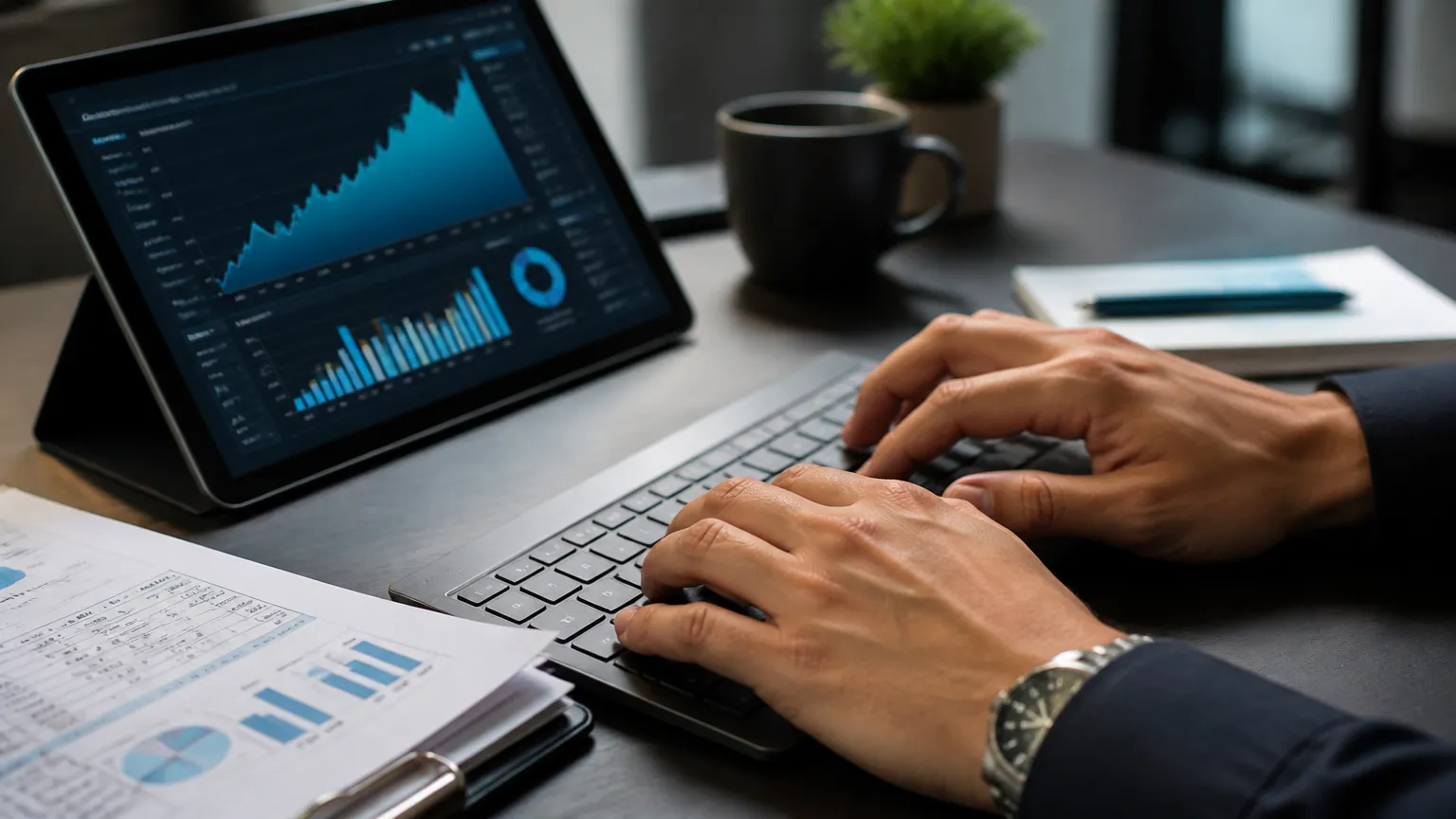 Gestão de vendas digitais e preenchimento do formulário 1099-k para negócios americanos.