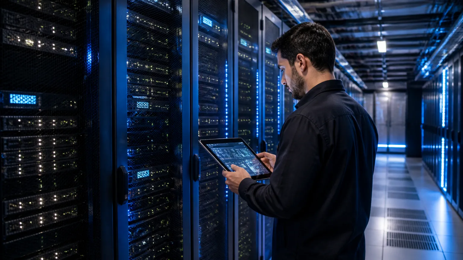 Infraestrutura de servidores protegida segundo diretrizes de controles da ISO 27002.