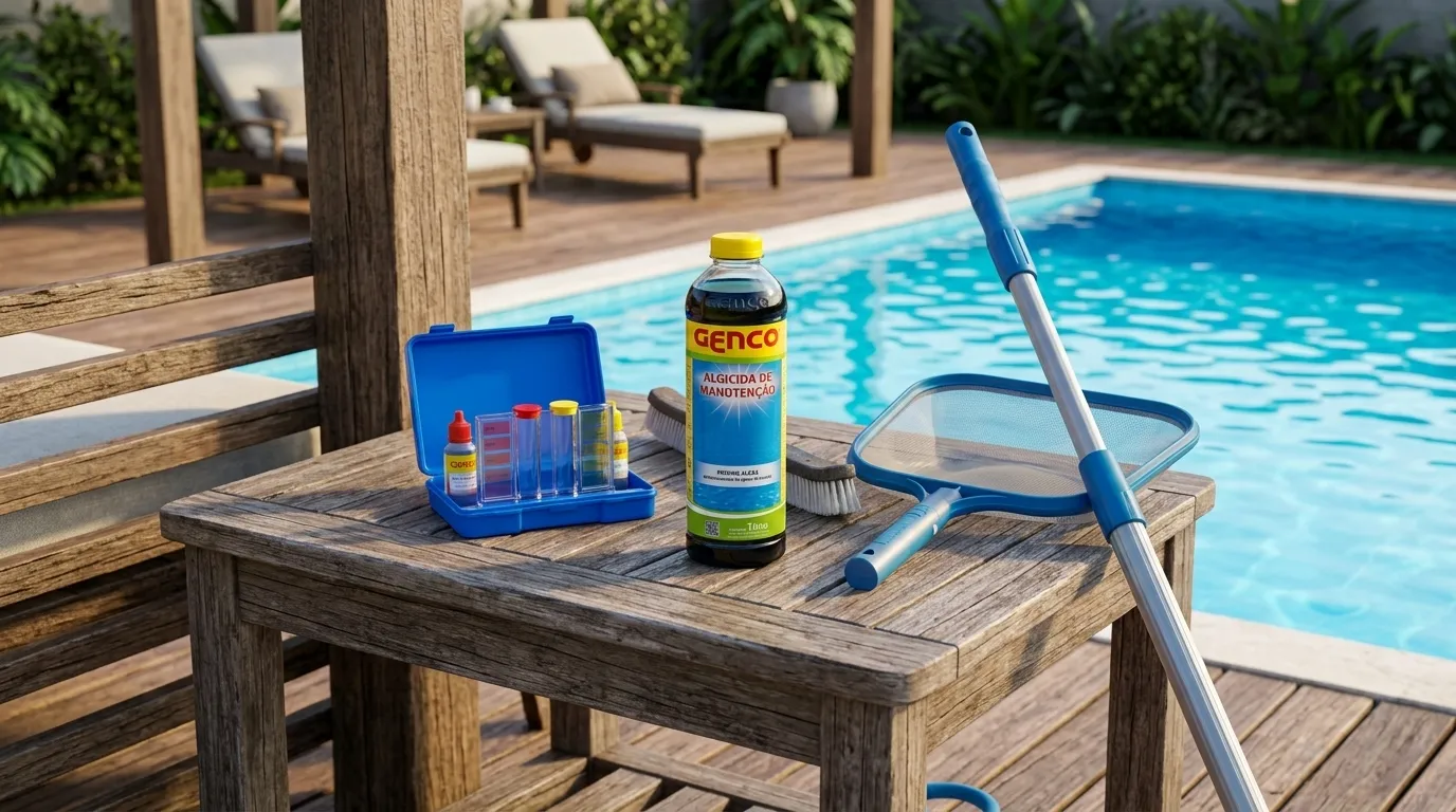 Algicida para Piscina: Para Que Serve e Como Evitar Água Verde