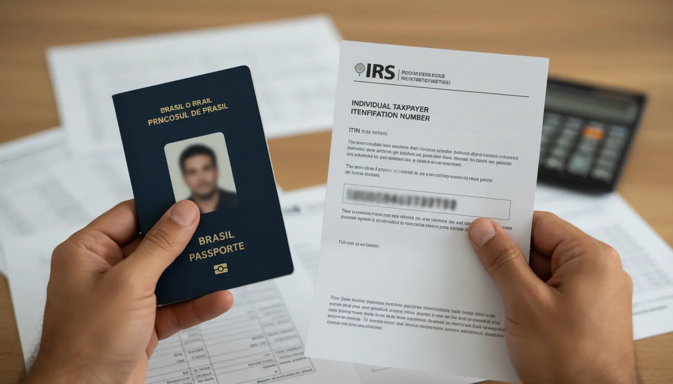 Essential documents like passport and ITIN to abrir conta bancaria eua sem ssn for Brazilians.