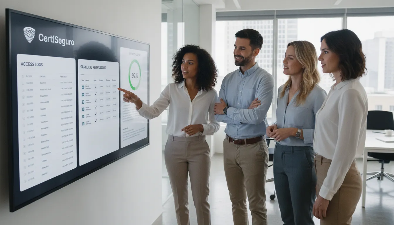 Equipe usa CertiSeguro, plataforma de gestão de certificados digitais, para evitar conta gov.br hackeada.