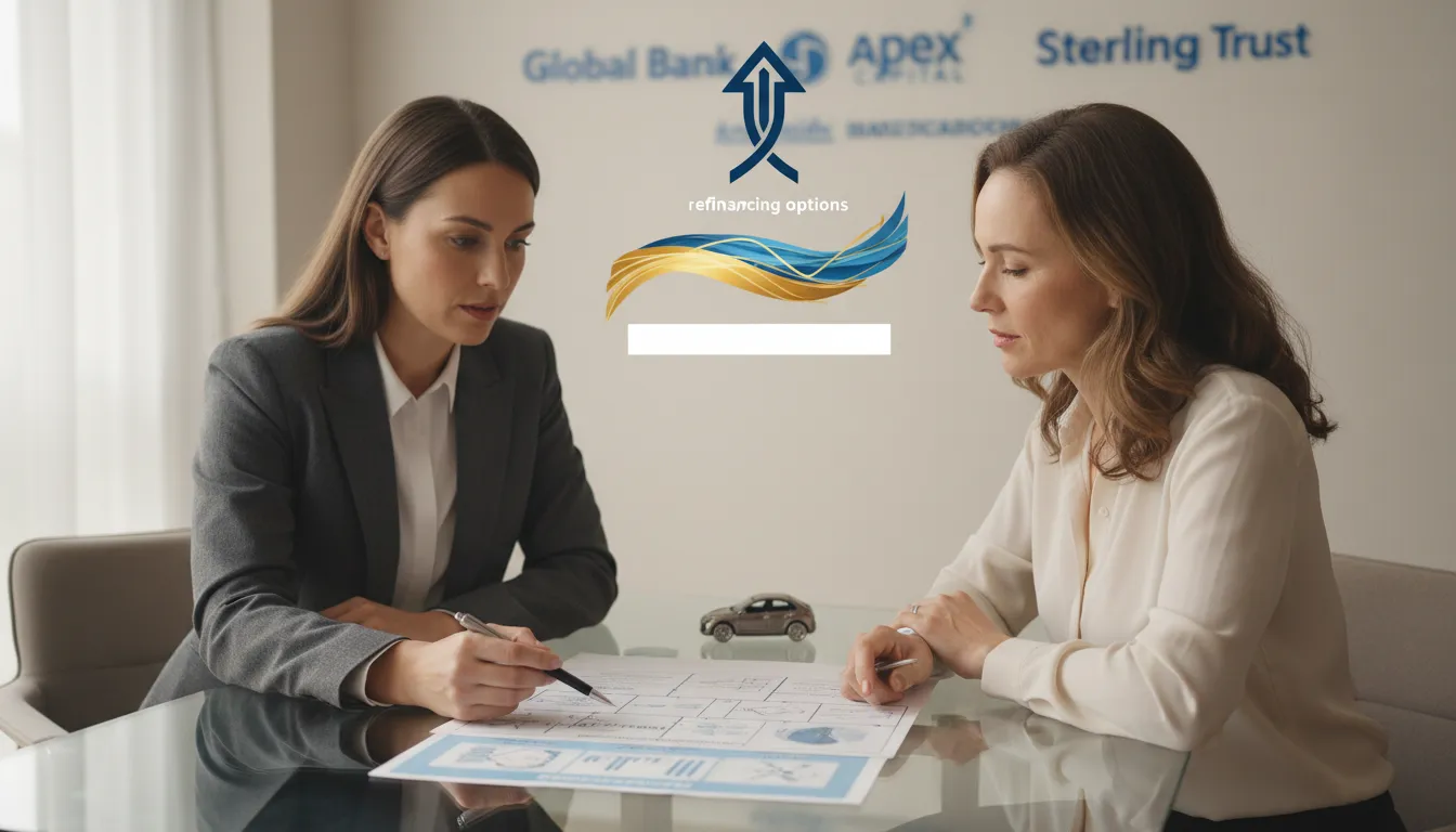 Cliente recebendo consultoria especializada sobre opções de refinanciamento de veículos de um assessor da Financia Tudo.