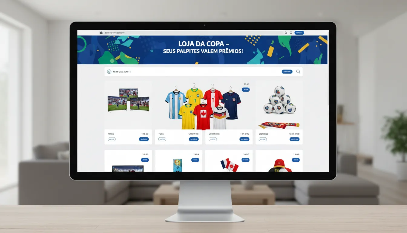 Loja online da copa com ofertas e palpites copa do mundo 2026 premiados.
