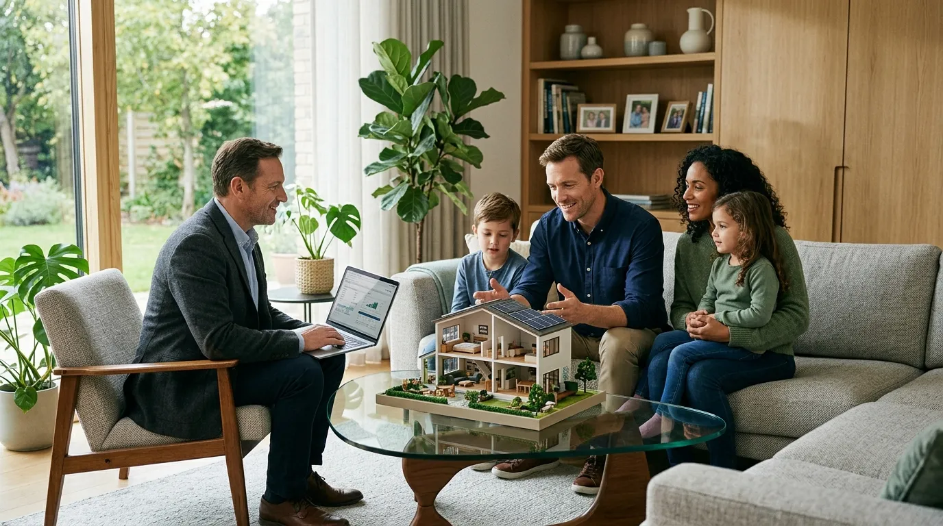 Consultoria foca em planejamento financeiro para compra de alto valor como imovel residencial.