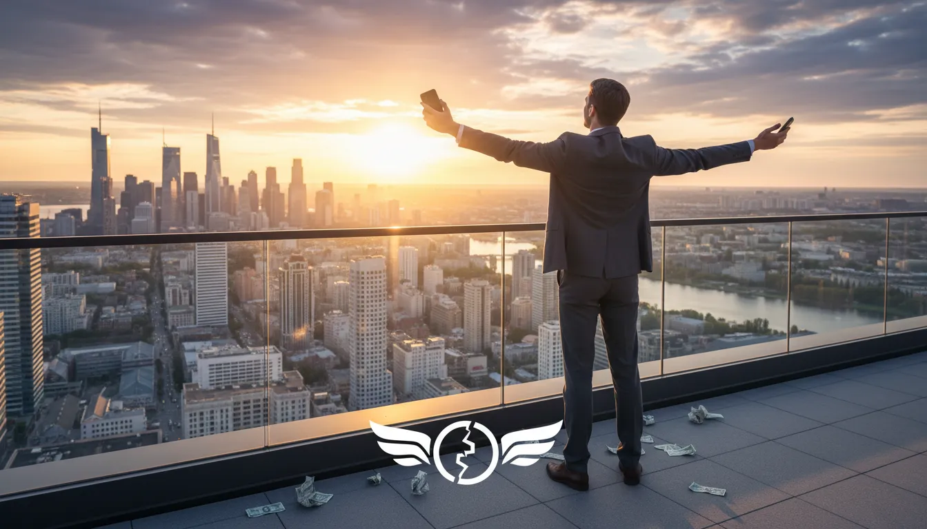 Uma pessoa usando um aplicativo de orçamento em seu tablet em um parque, simbolizando o controle das finanças pessoais e o caminho de como sair do endividamento.