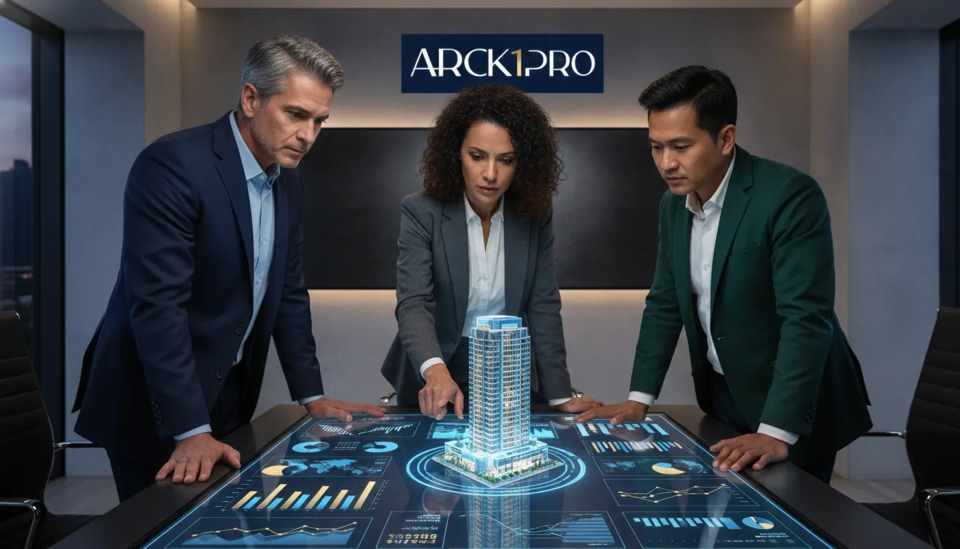 Como investidor médico deve investir em imóveis: profissionais analisam dados de investimento Arck1Pro.
