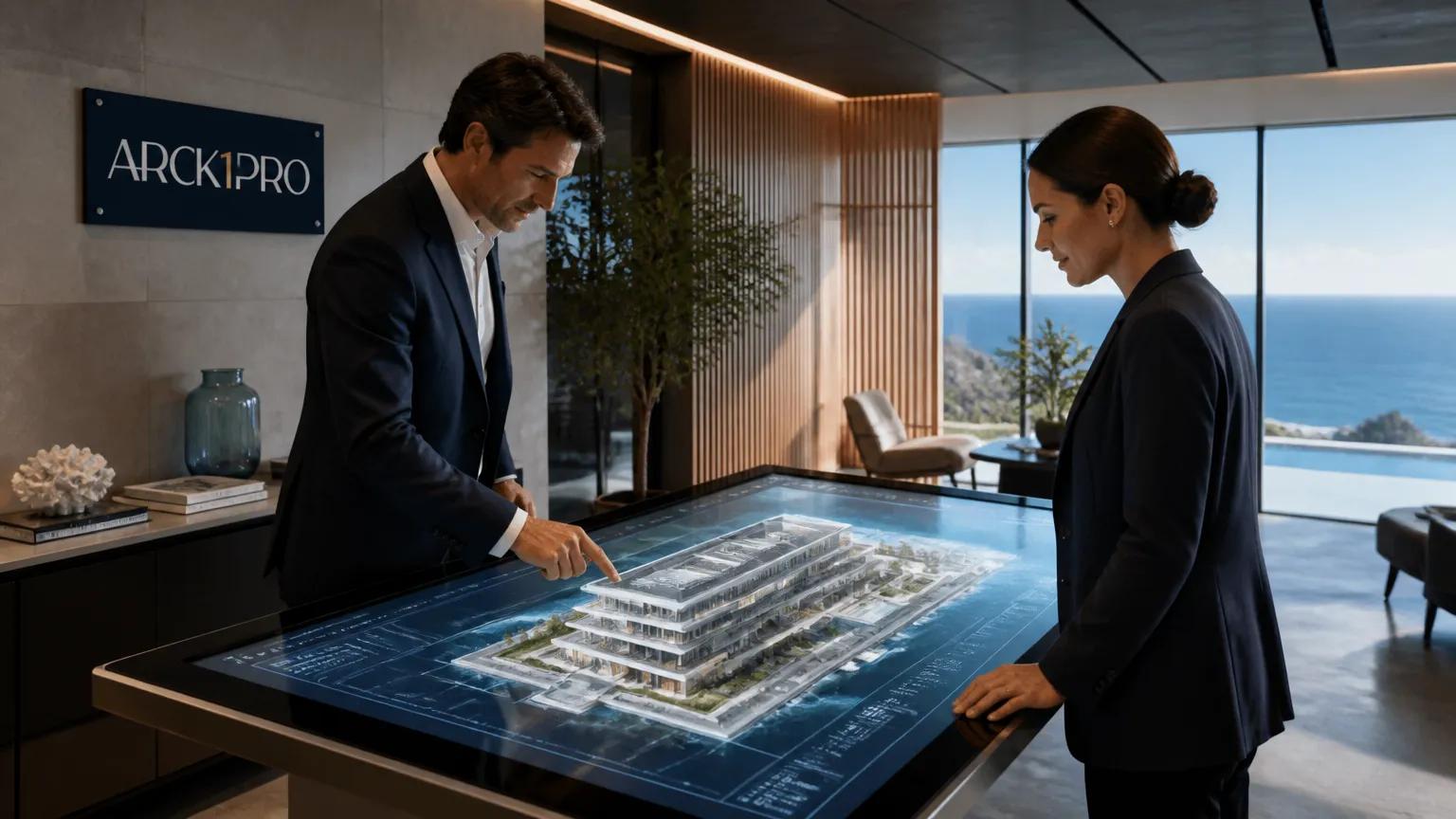 Investidores analisando viabilidade e quanto rende 100 mil em ativos imobiliários de alto padrão.