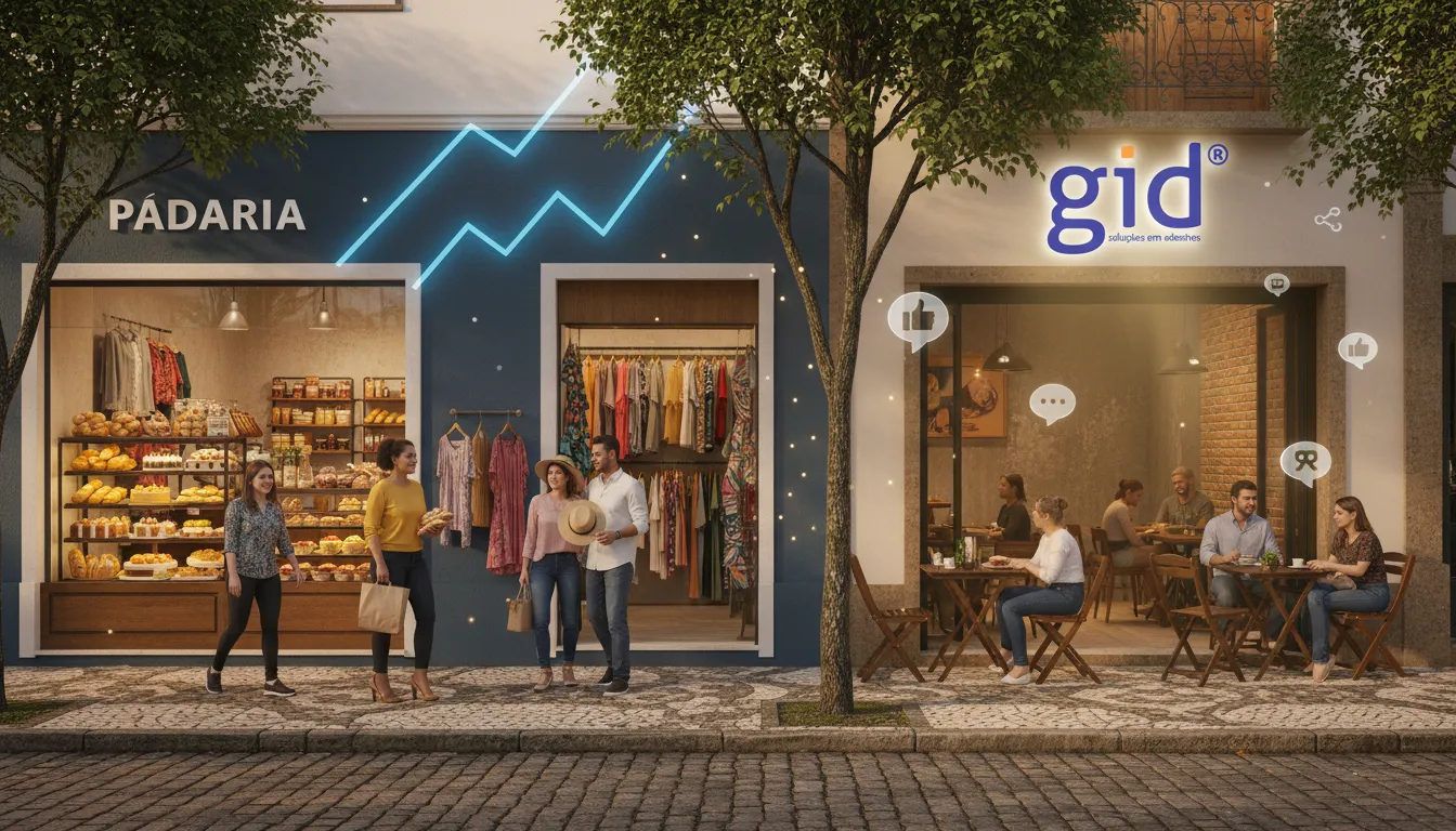 Negócios locais em Botucatu prosperam, ilustrando o impacto do guia completo da agência marketing Botucatu.