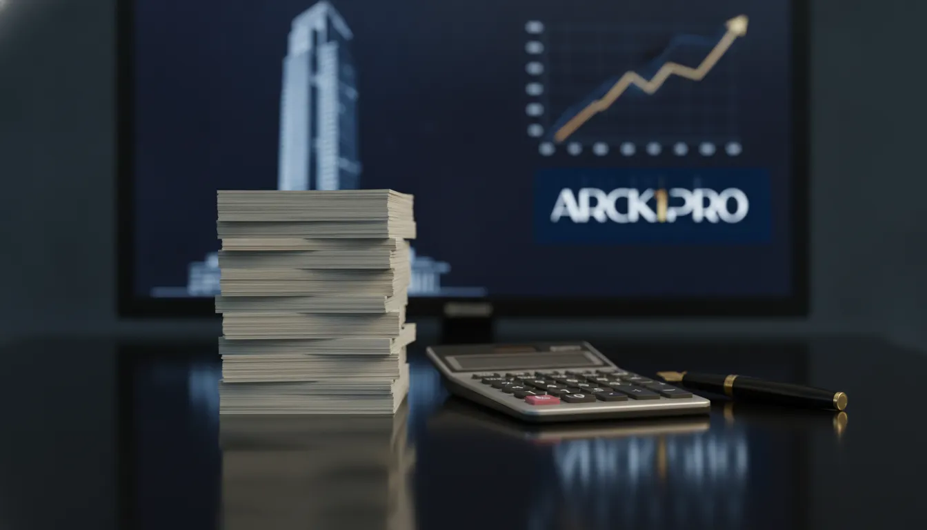 Dinheiro e calculadora sobre mesa, simbolizando planejamento para qual o valor máximo para não pagar imposto de renda.