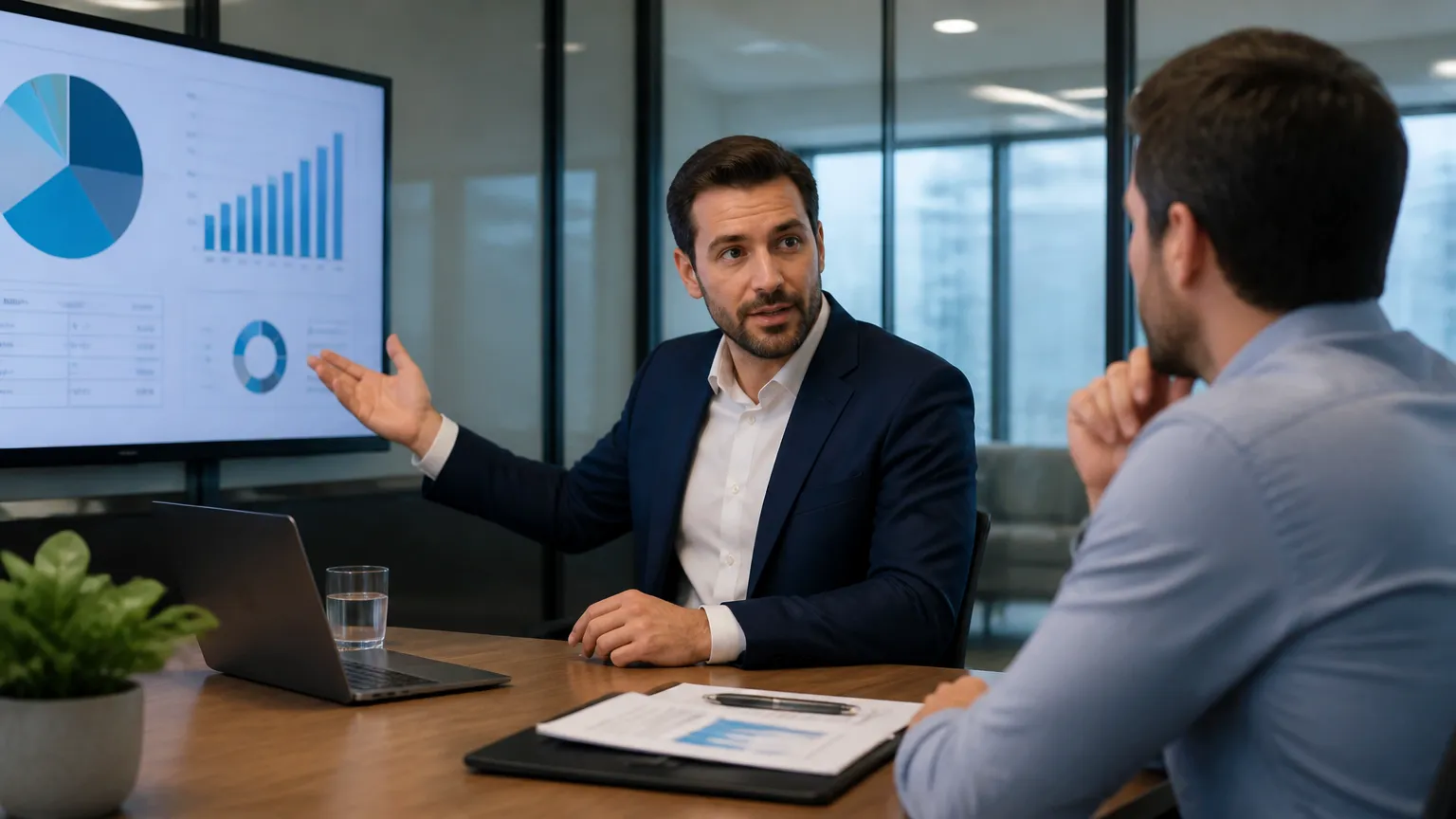 Consultoria financeira orientando sobre como calcular patrimônio disponível para investimentos.