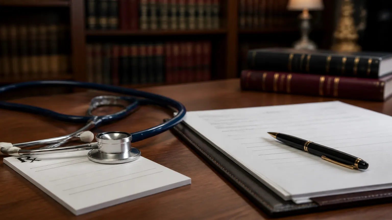 Documentos médicos e jurídicos para processo de liminar contra plano de saúde em Chapecó.