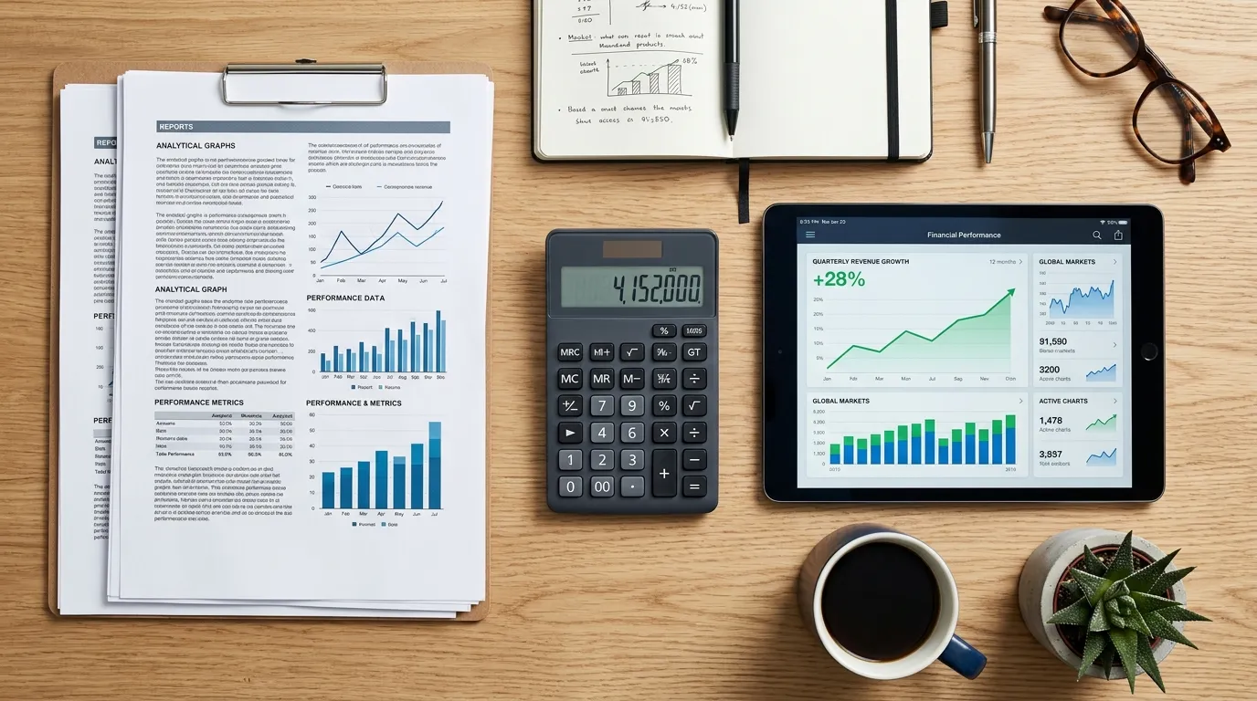 Métricas e indicadores ensinando como saber se uma empresa dá lucro no planejamento.
