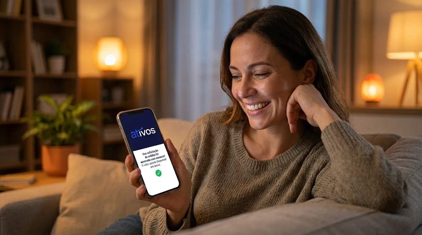 Credor satisfeito ao consultar precatório TJGO pelo celular