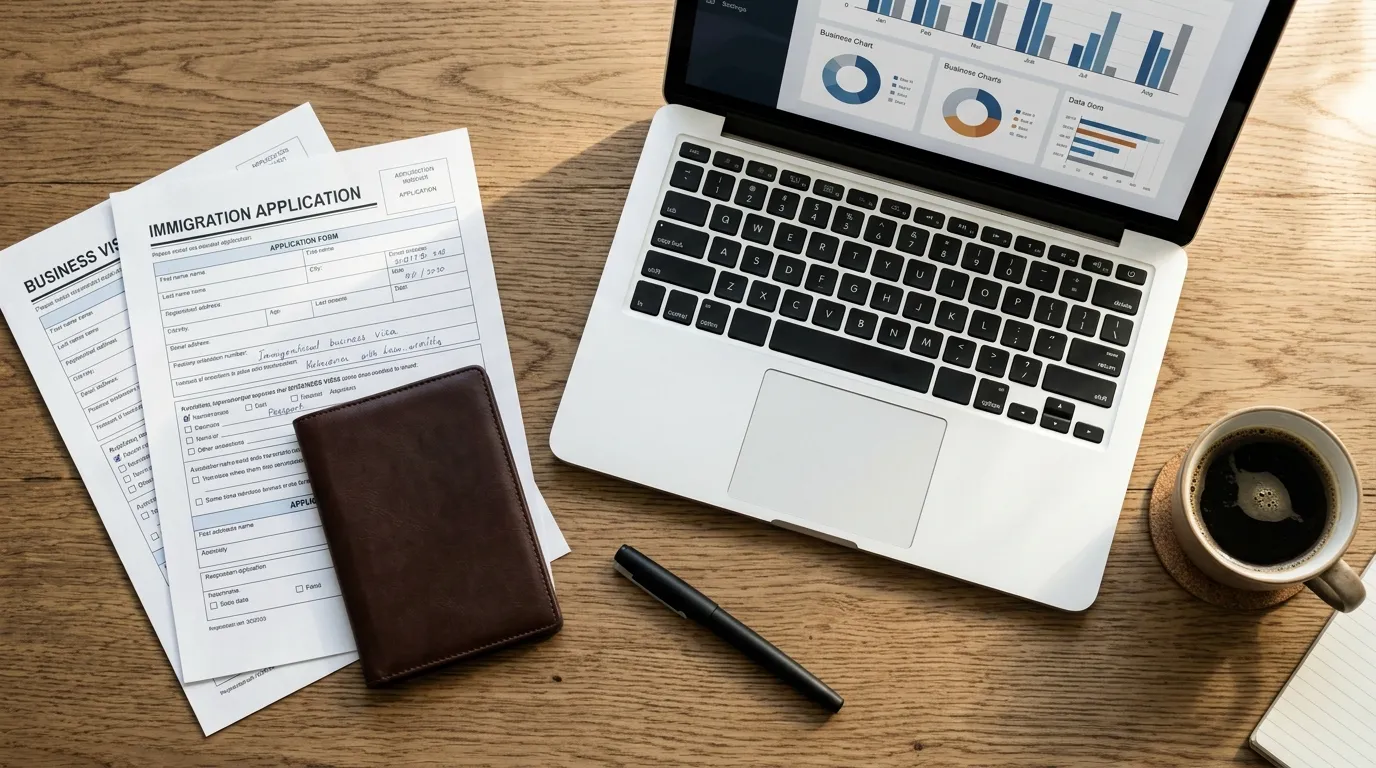 Documentos e visto para entender como trabalhar nos Estados Unidos legalmente com planejamento.