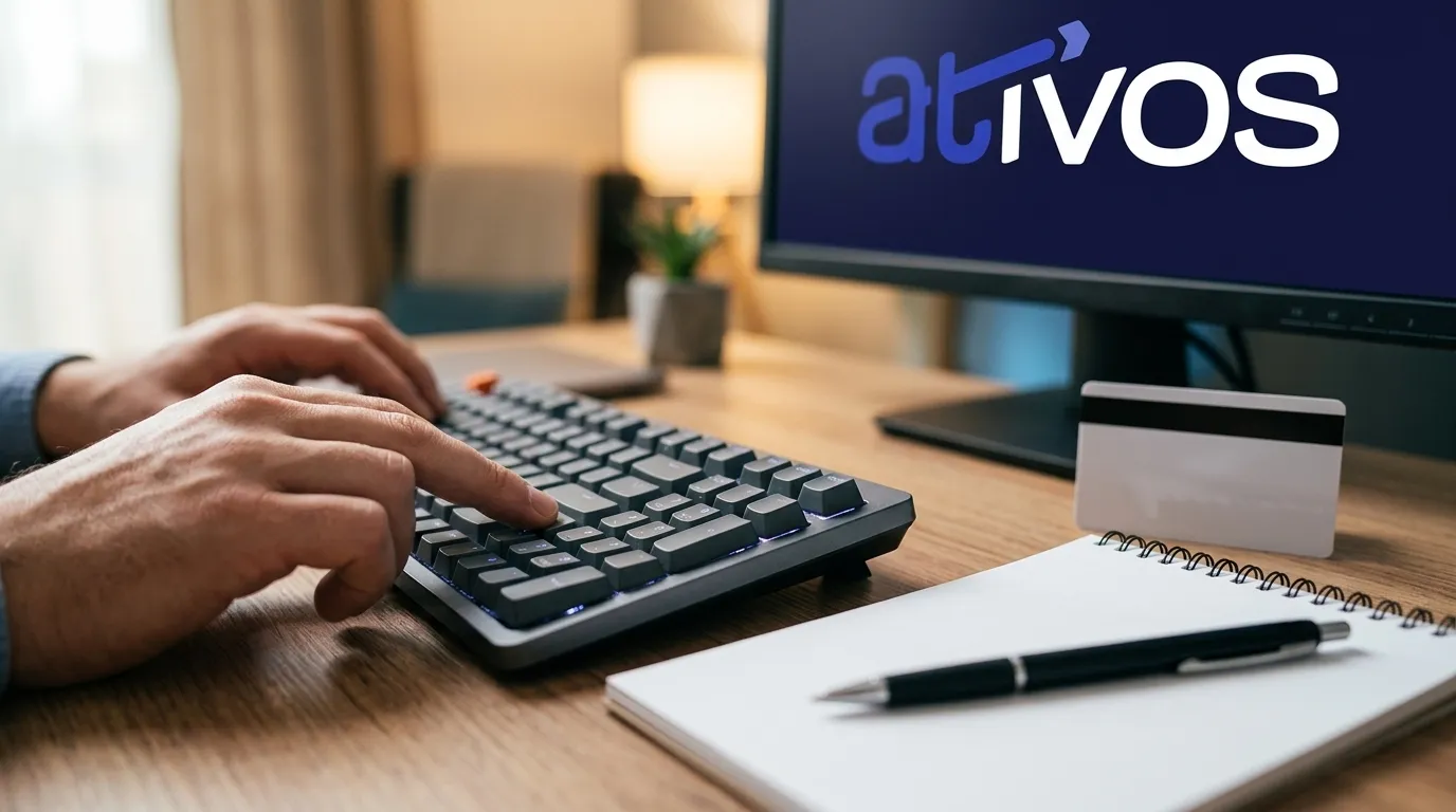 Teclado e documento para consultar precatório TJMS de forma online.