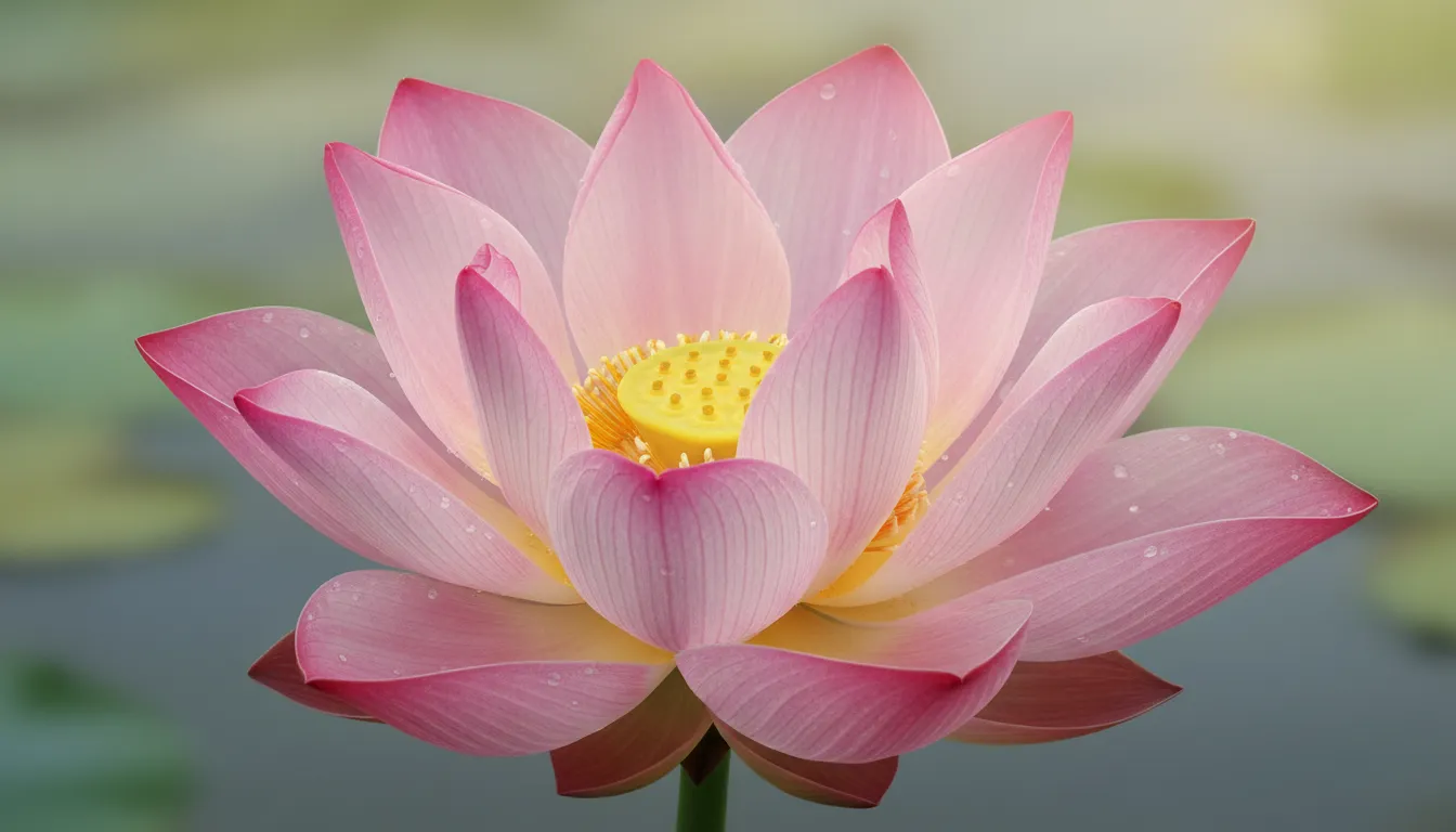 Flor de lótus rosa em detalhes, simbolizando a esperança e a resiliência no enfrentamento do câncer de mama.
