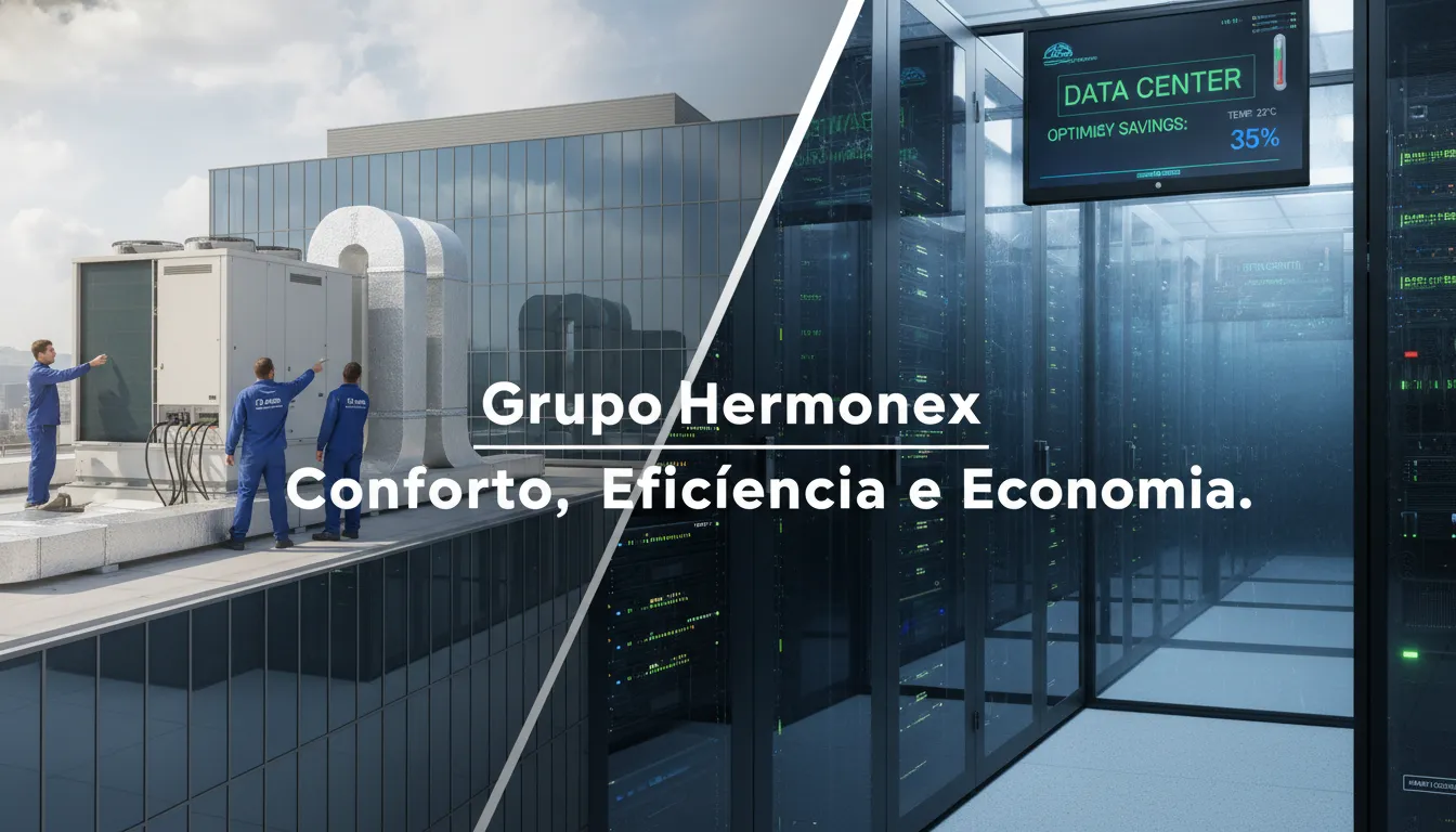 Conforto térmico e eficiência energética garantidos pela correta instalacao ar condicionado e manutenção de sistemas HVAC.