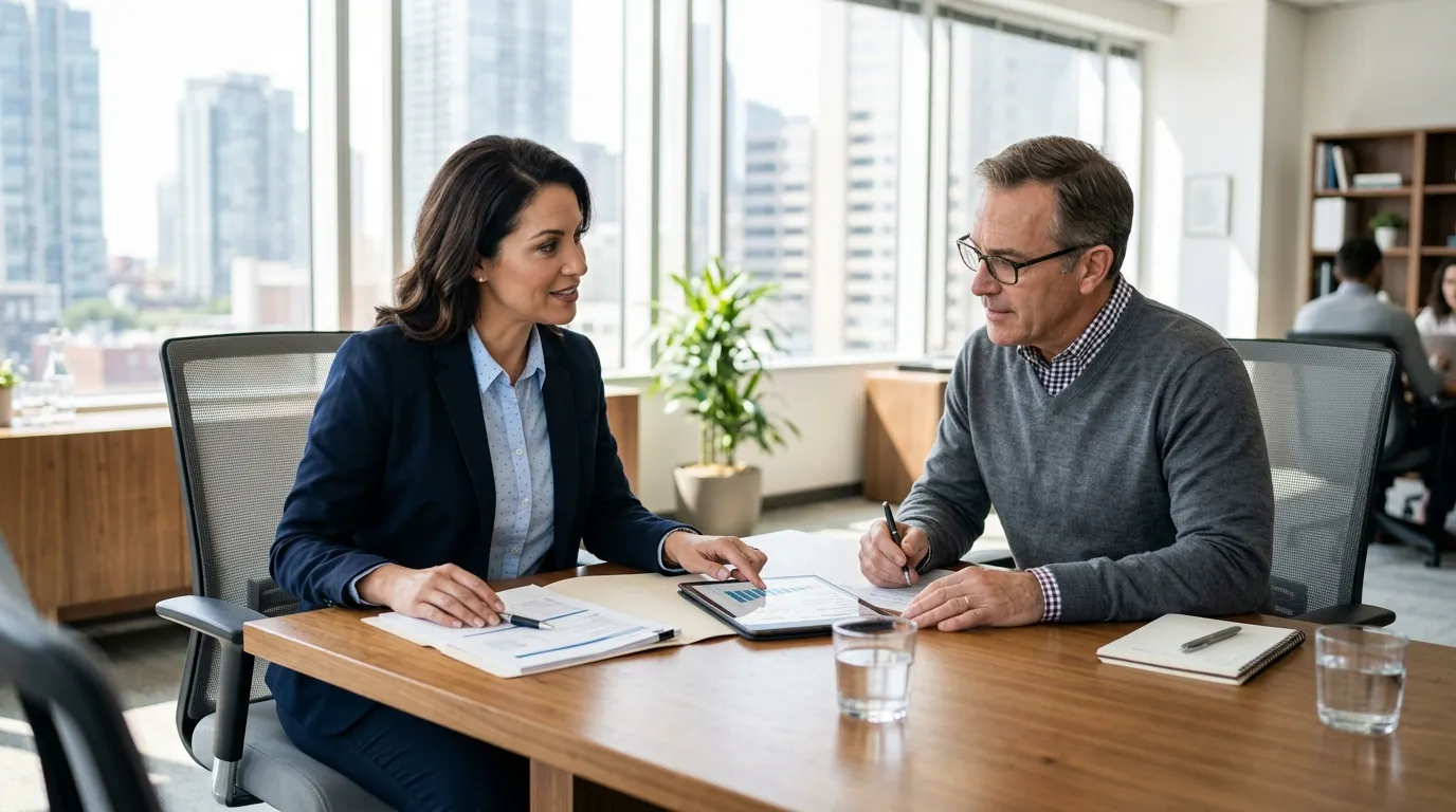 Consultoria financeira explicando o que fazer com imóvel quitado com segurança e planejamento