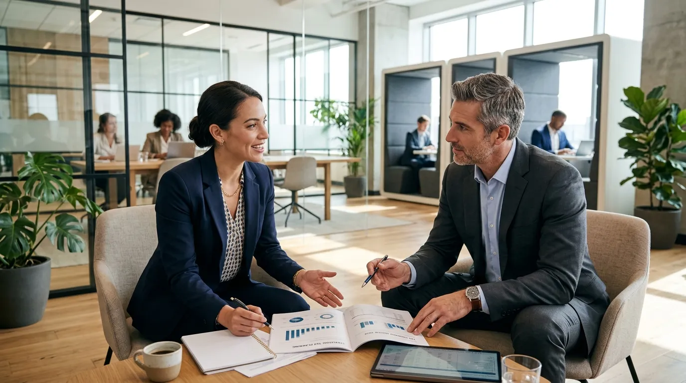 Consultores decidindo Simples Nacional tradicional ou híbrido em 2027: qual escolher para pequenas empresas.
