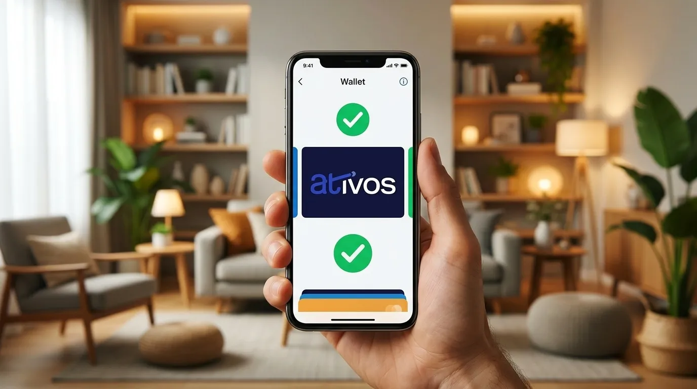 Celular exibindo carteira digital para acompanhamento de precatório tjmt