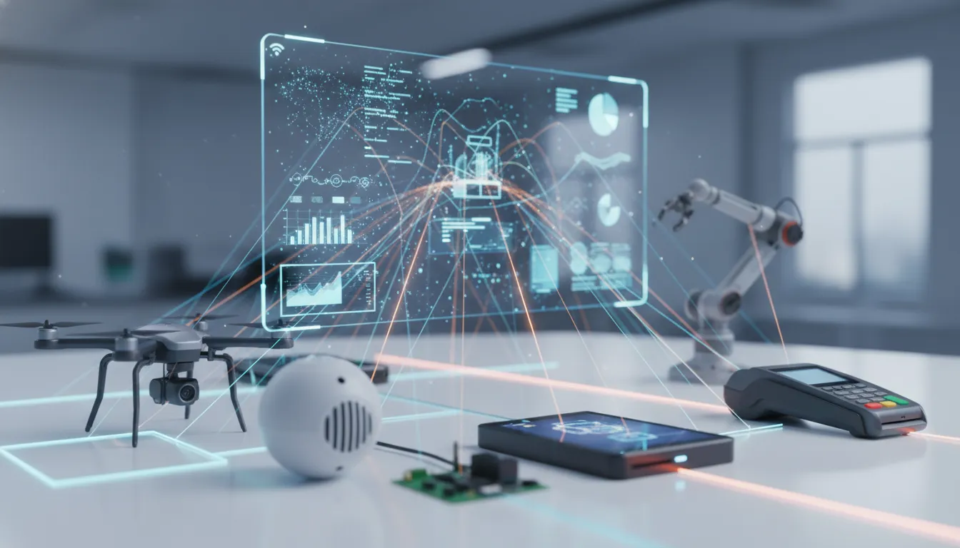 Plataforma Datatem gerencia conectividade IoT: diversos dispositivos enviam dados em tempo real para nuvem.