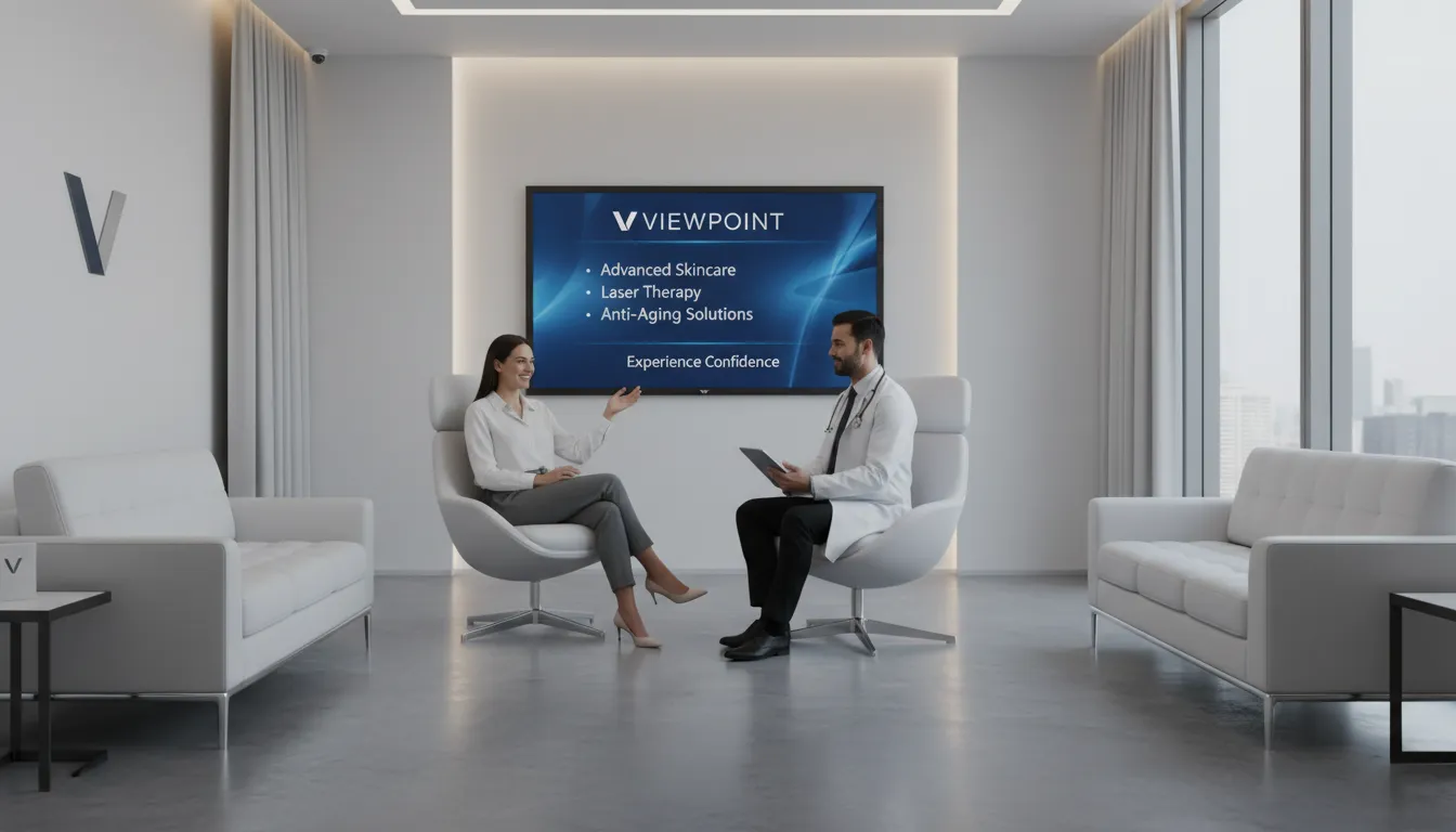 Visualização de uma clínica de estética de ponta, refletindo como o mapa jornada do cliente ajuda a criar um posicionamento premium e atrair pacientes qualificados.