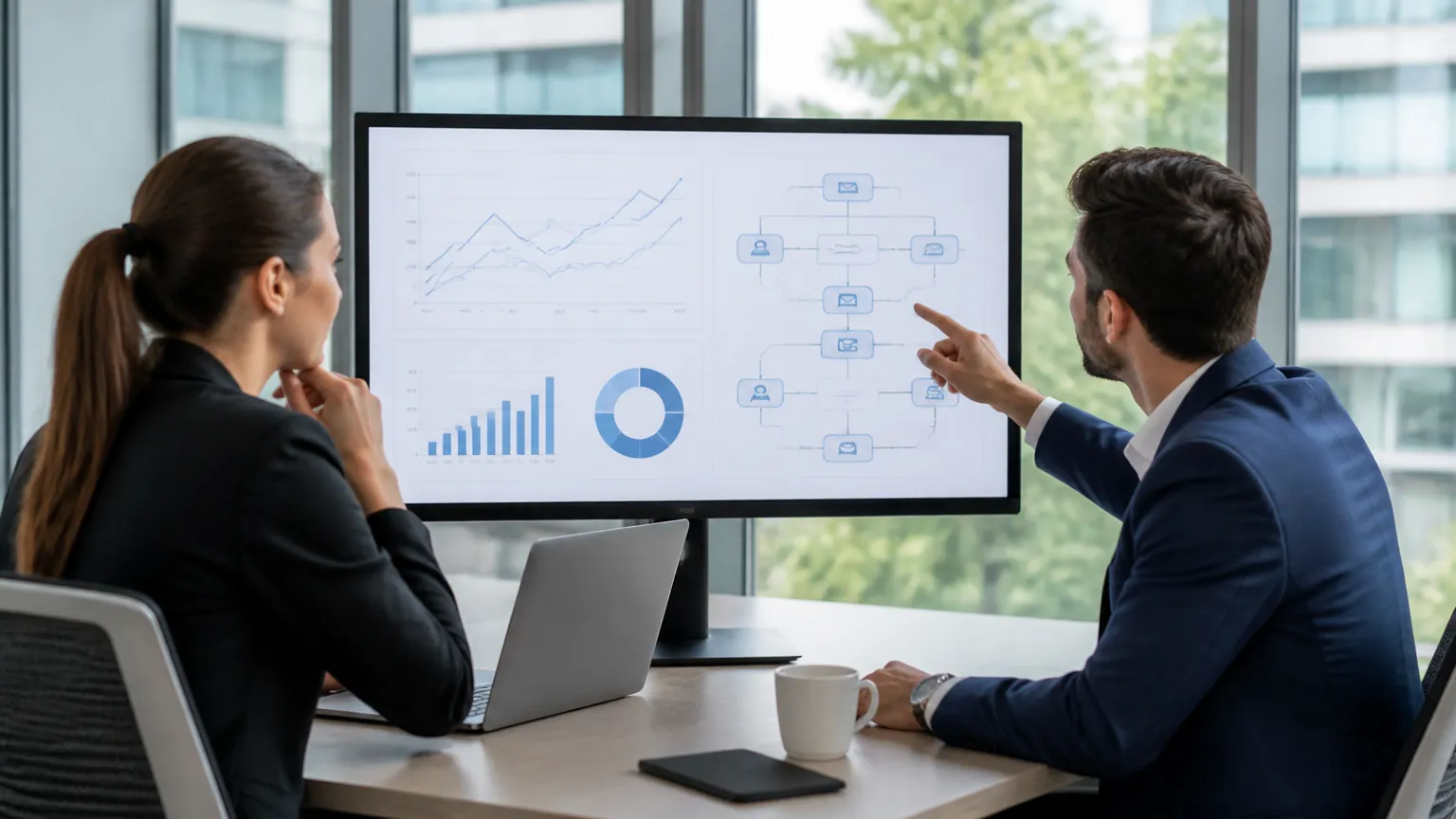 Estratégia de organização de contatos para afiliados analisada por especialistas em ambiente empresarial.