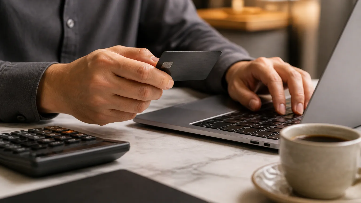 Planejamento para solicitar empréstimo no cartão de crédito com organização e segurança.