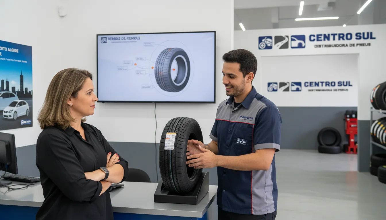 Fale com um especialista da Centro Sul para saber quanto o pneu remold dura, garantindo segurança e a melhor performance.