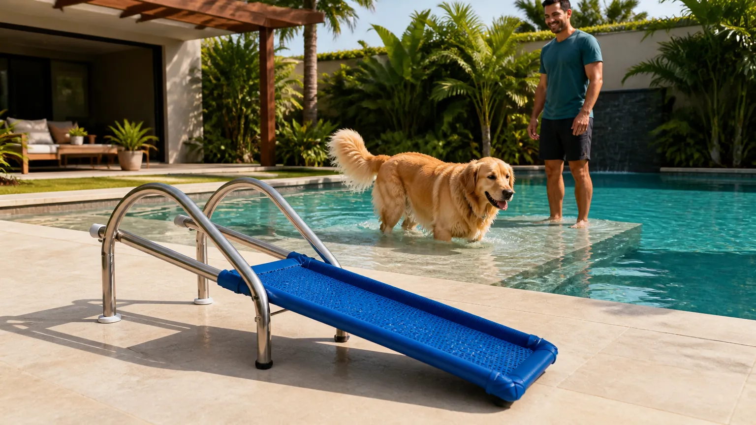 Cachorro na Piscina: Cuidados com a Água, o Filtro e a Segurança do Pet