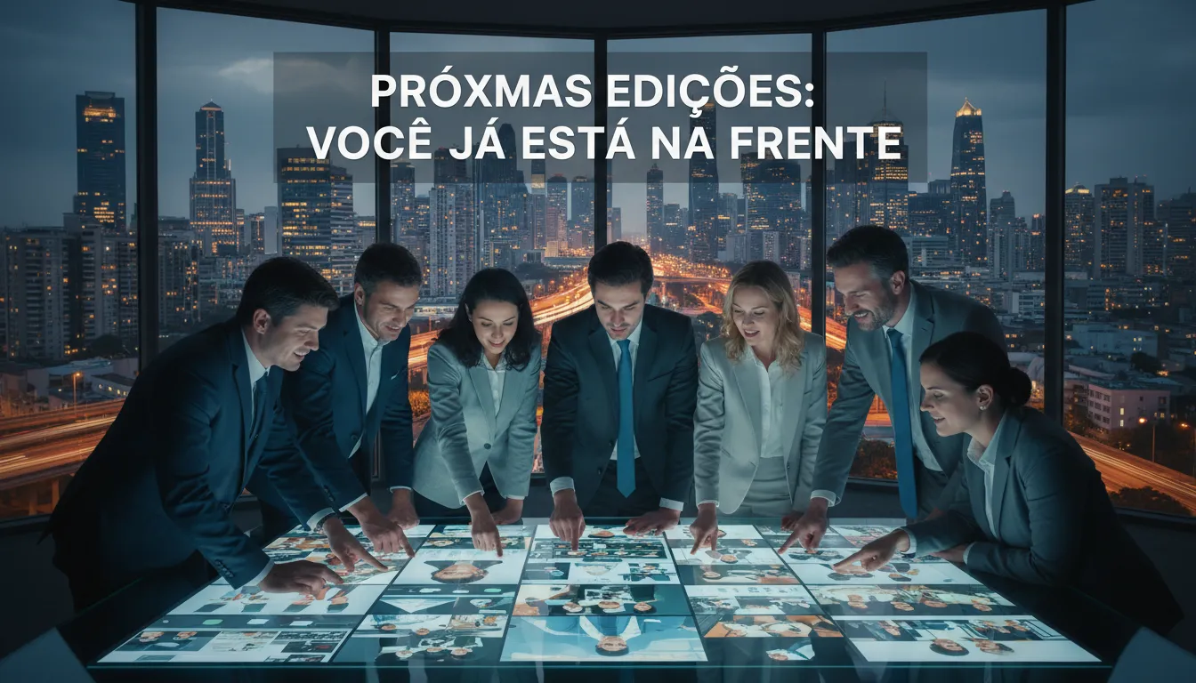 Mostra como a video cobertura de evento gera antecipação e desejo para futuras edições, consolidando autoridade.