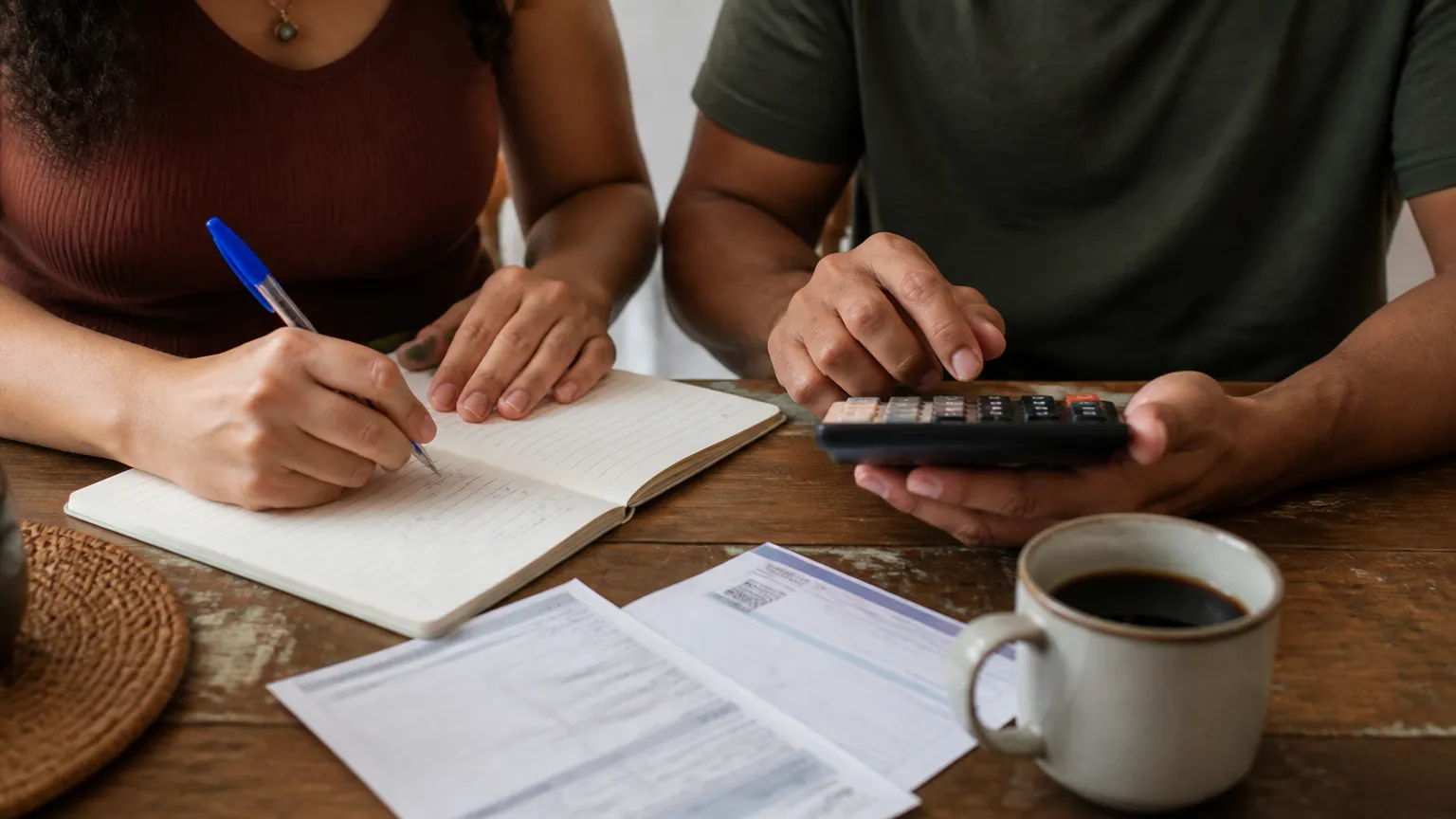 Planejamento financeiro ensina como dividir as contas no casal de forma justa e equilibrada.