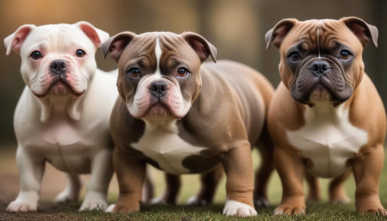 Ilustração da seção: Características do Canil de American Bully Micro