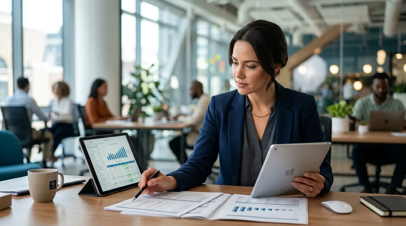 Empresária avalia se o Simples Nacional ainda será vantajoso em 2027 para empresas B2B.