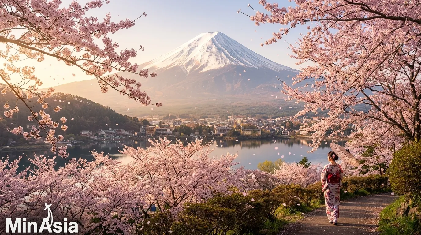 Cerejeiras no Japão: Quando e Onde Ver o Hanami
