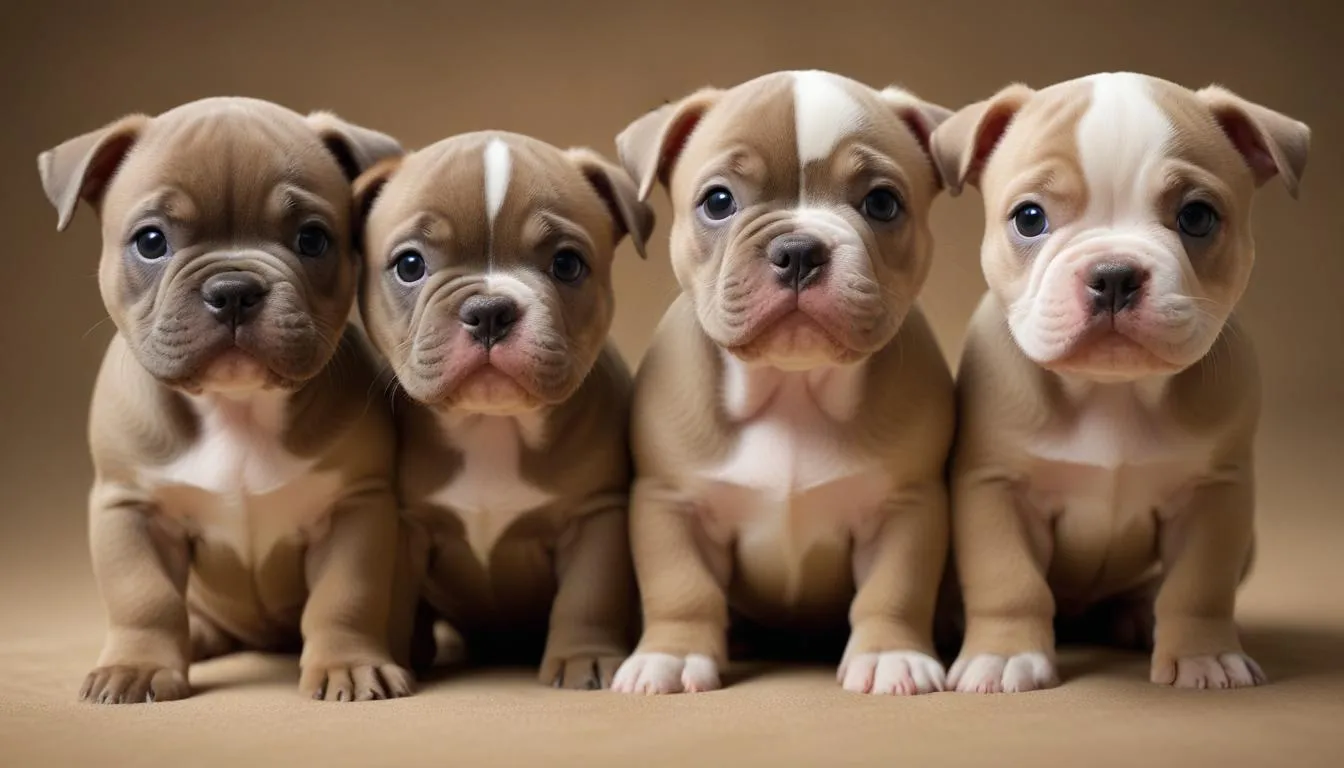 Ilustração da seção: Características do American Bully Micro