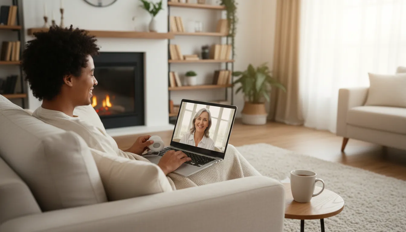 Acessibilidade e conveniência do apoio online da Unolife para o tratamento de transtornos mentais.