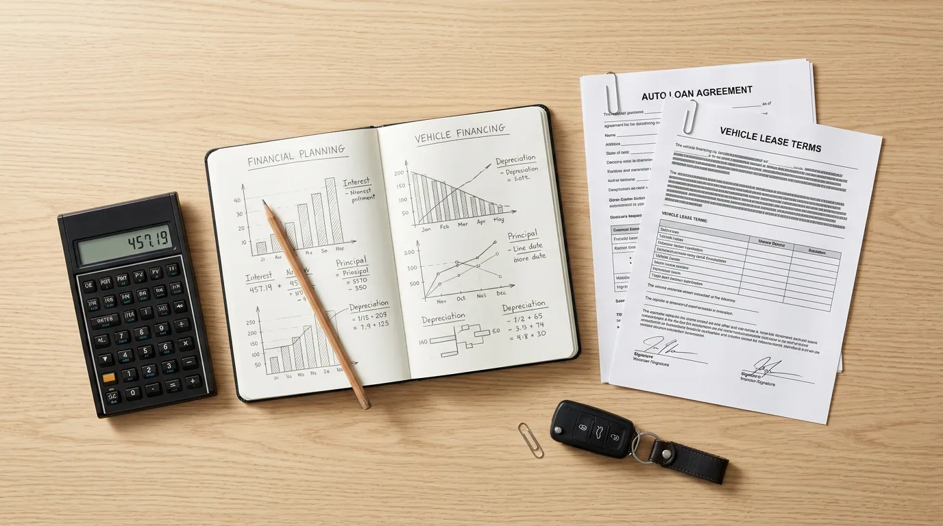 Calculadora e planilhas para calcular custo total do refinanciamento de veículo.