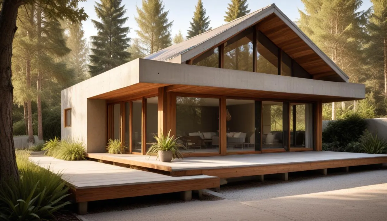 Ilustração da seção: O que é um Chalé Pré-Moldado?