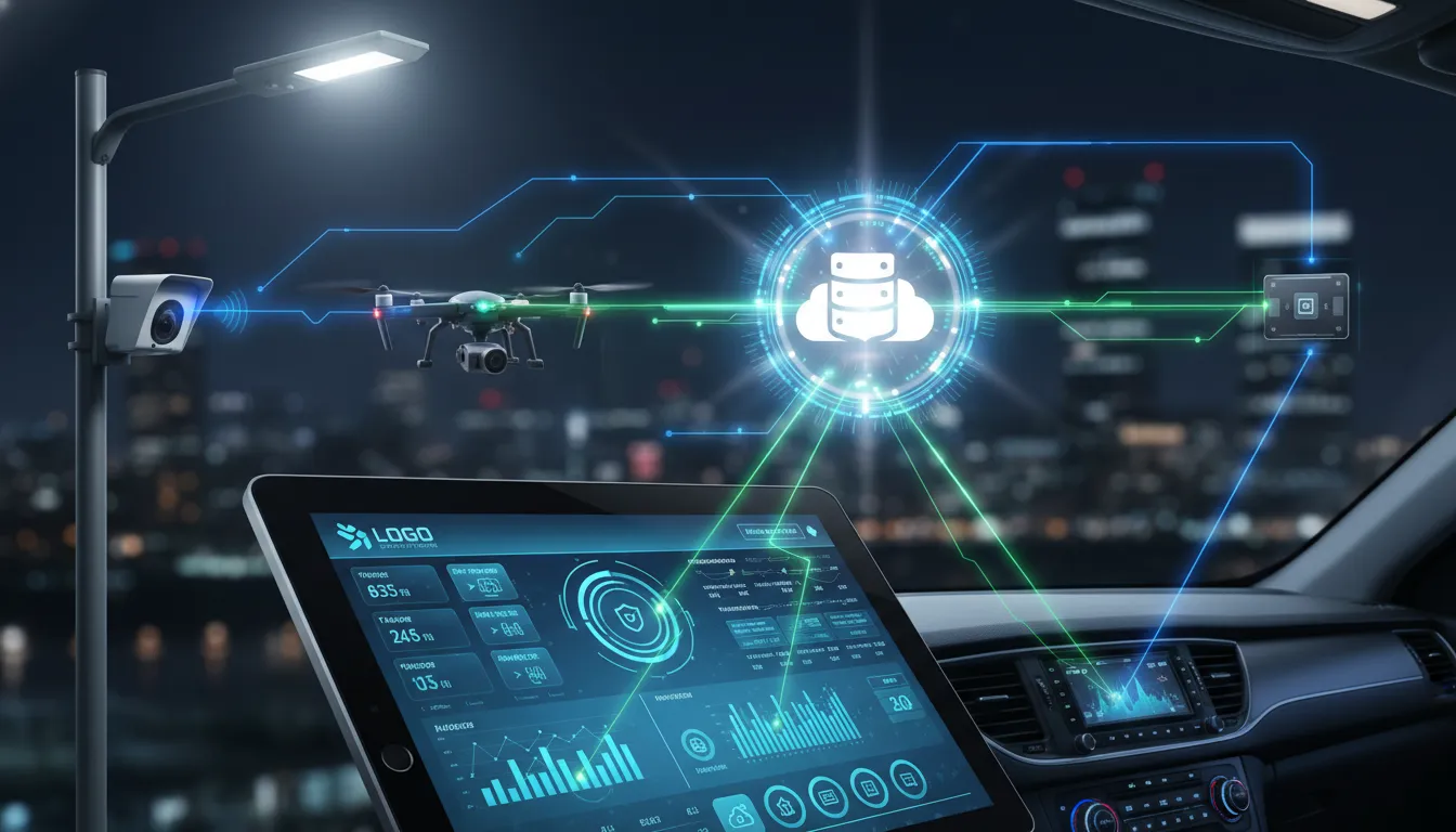 Dados IoT fluindo via API para plataforma Datatem. Gestão de conectividade M2M em tempo real e relatórios estratégicos.