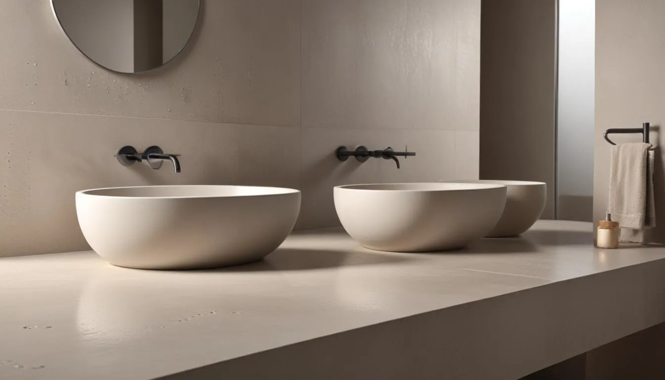 Ilustração da seção: Microcimento banheiro: Vantagens e Benefícios