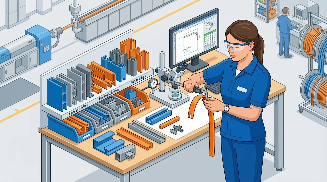 Controle de qualidade e injeção de peças plásticas industriais