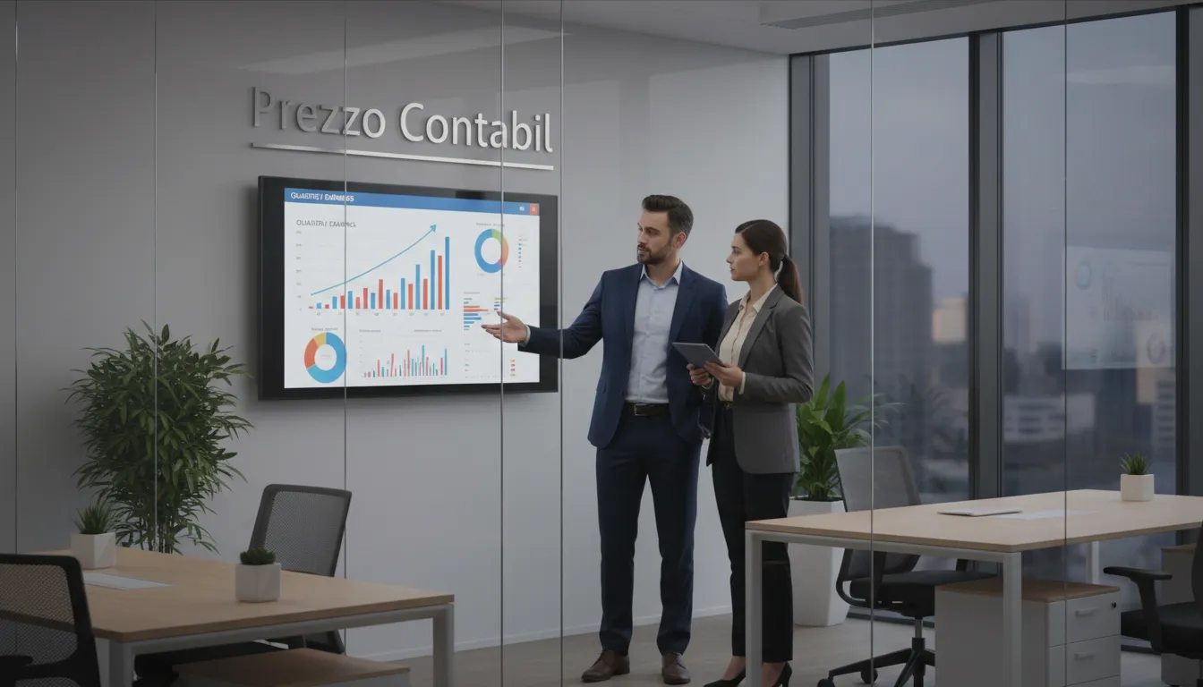Profissionais em reunião analisando dados financeiros. A Prezzo Contábil oferece Contabilidade Especializada para Clínicas Médicas em São Paulo, garantindo decisões embasadas.